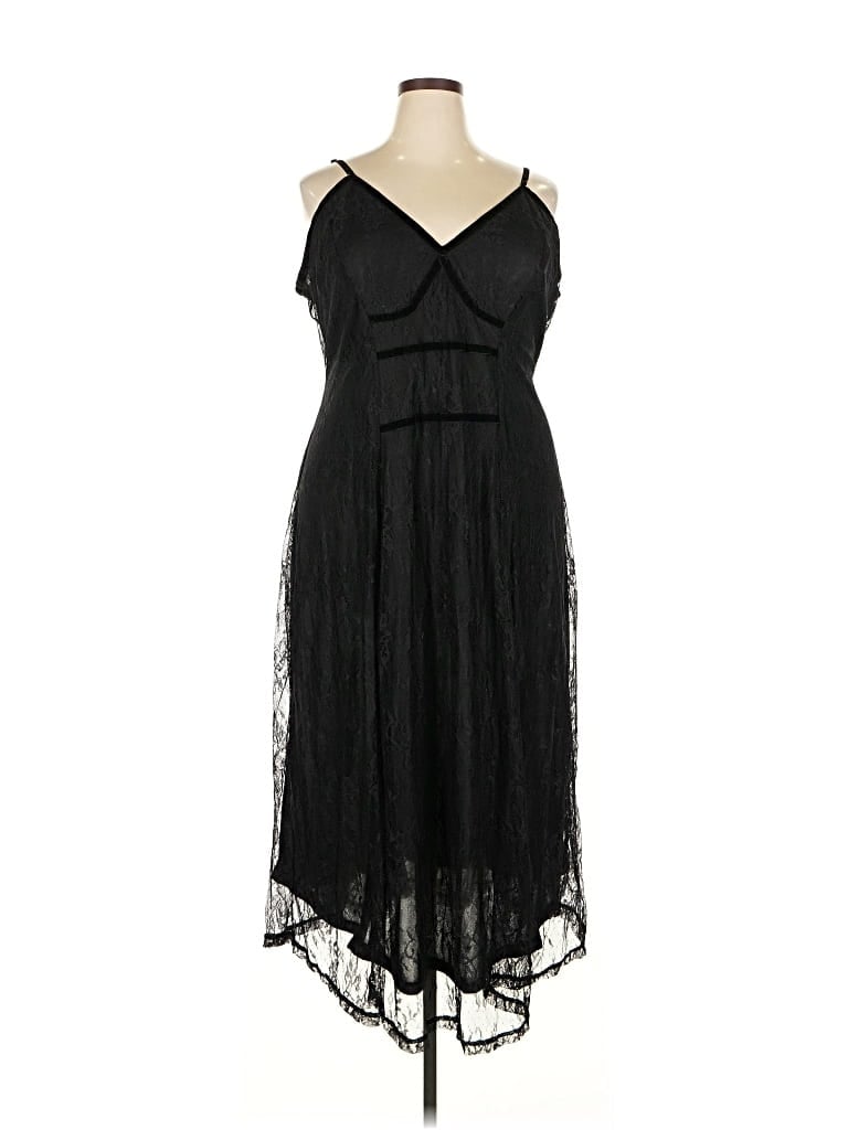 Pre-owned Standards & Practices Cocktail Dress In Black