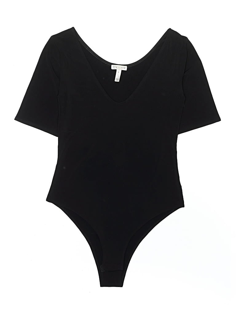 Pre-owned Leith Bodysuit In Black