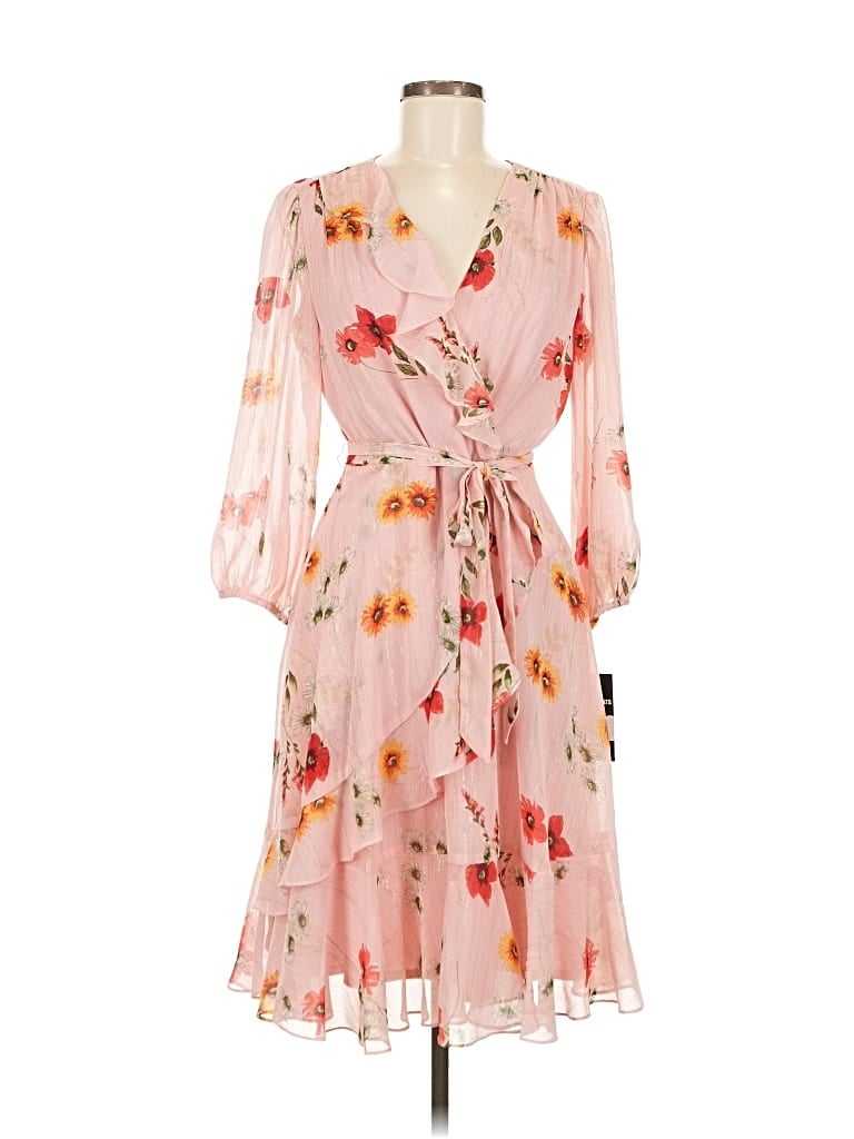 Pre-owned Maison Tara Casual Dress In Pink