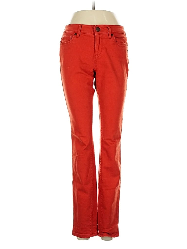Pre-owned Ann Taylor Loft Outlet Jeans In Orange