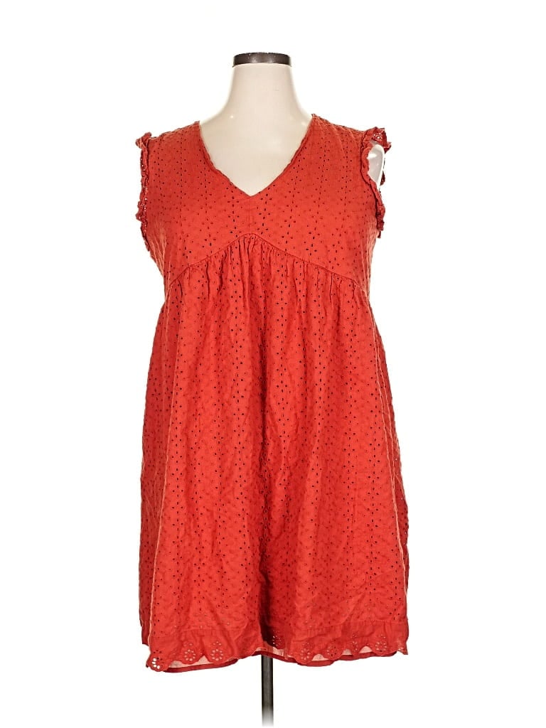 Pre-owned Knox Rose Casual Dress In Red