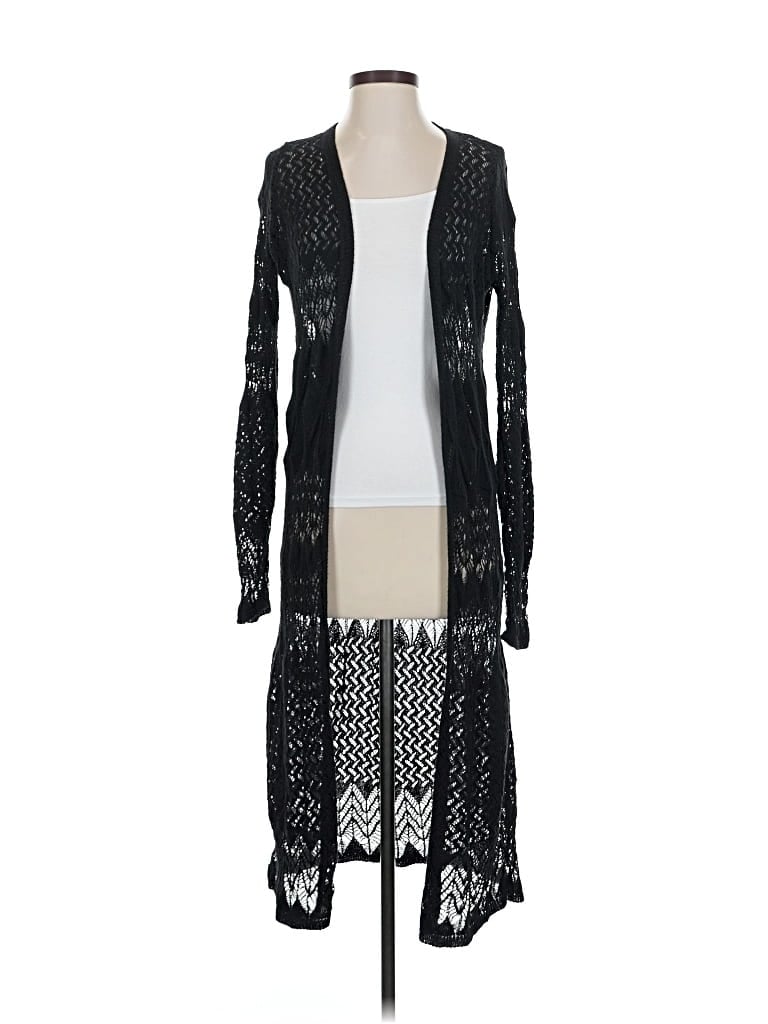 Pre-owned Nasty Gal Inc. Cardigan Sweater In Black