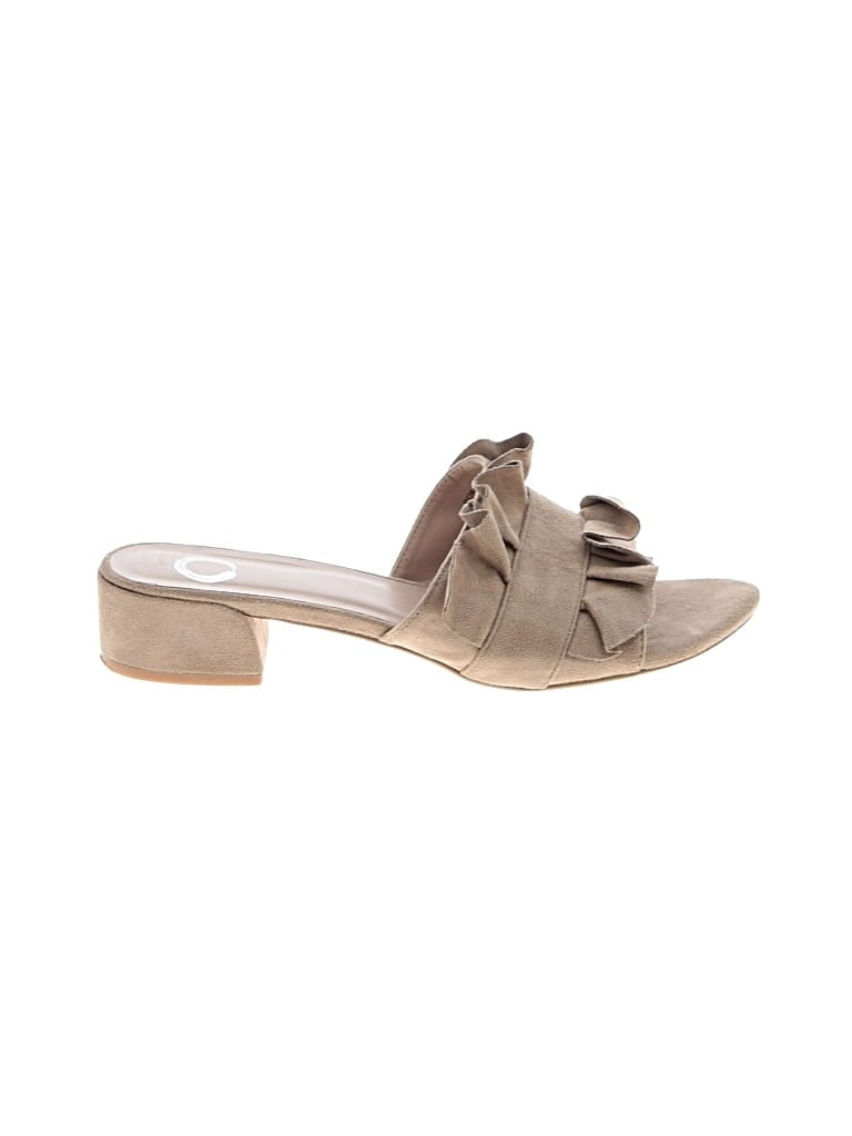 Pre-owned Journee Collection Sandals In Brown