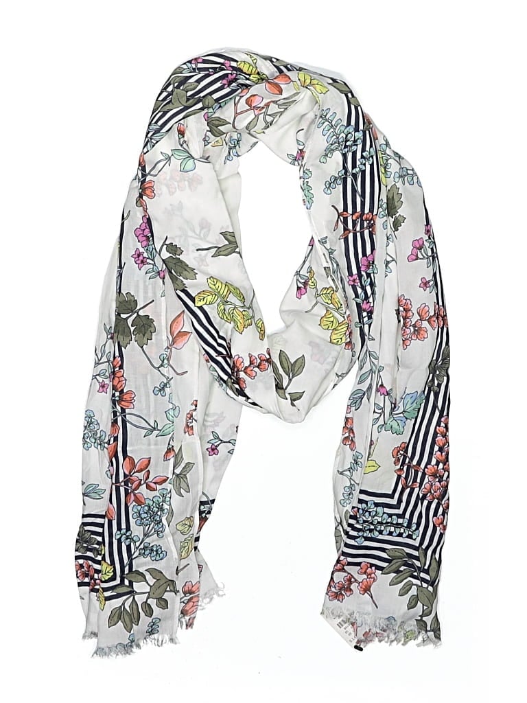 Pre-owned Talbots Scarf In White