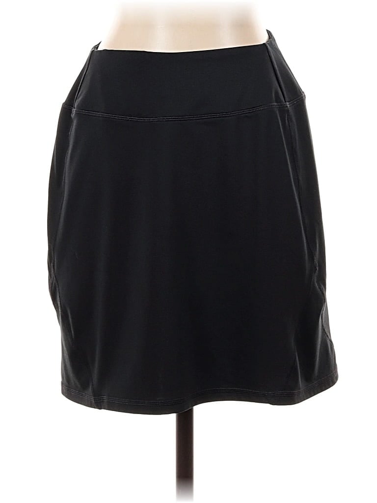 Pre-owned Gaiam Casual Skirt In Black