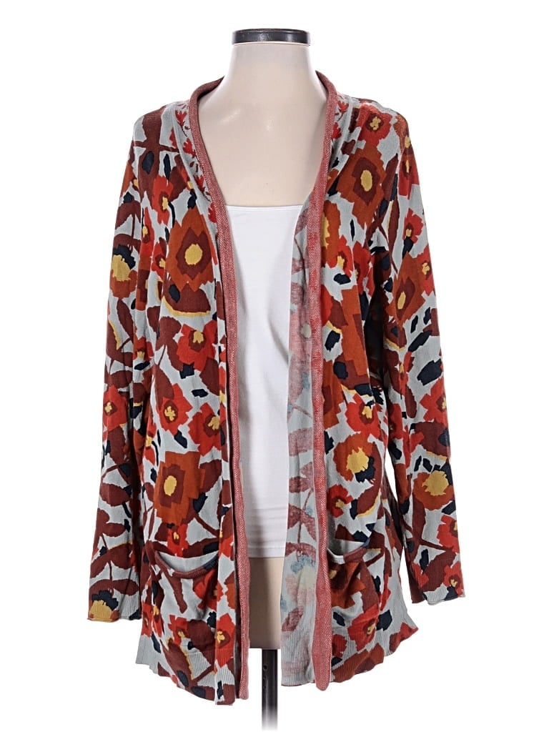 Pre-owned Daniel Rainn Cardigan Sweater In Red