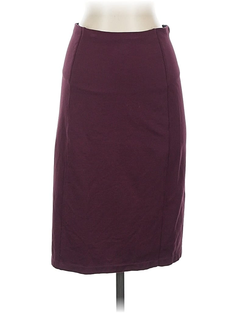 Pre-owned Liverpool Los Angeles Casual Skirt In Burgundy