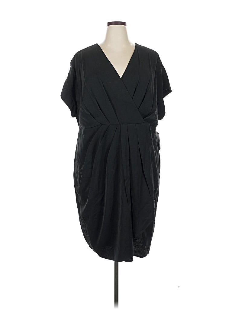 Pre-owned Dkny Cocktail Dress In Black