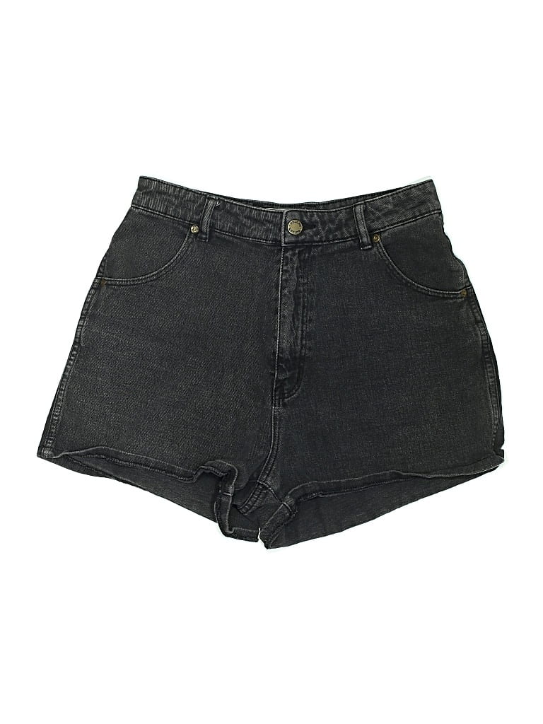 Pre-owned Rolla's Denim Shorts In Black