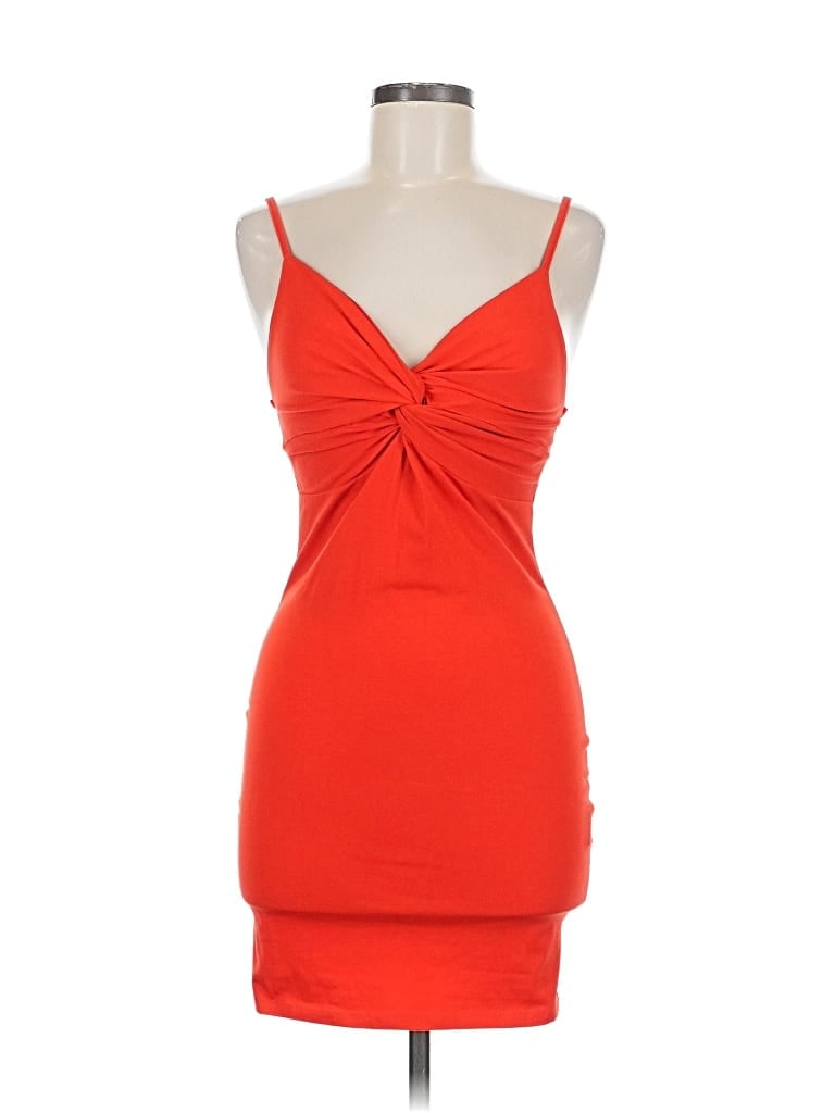 Pre-owned Shein Sleeveless Top Red Sweetheart Neckline Tops