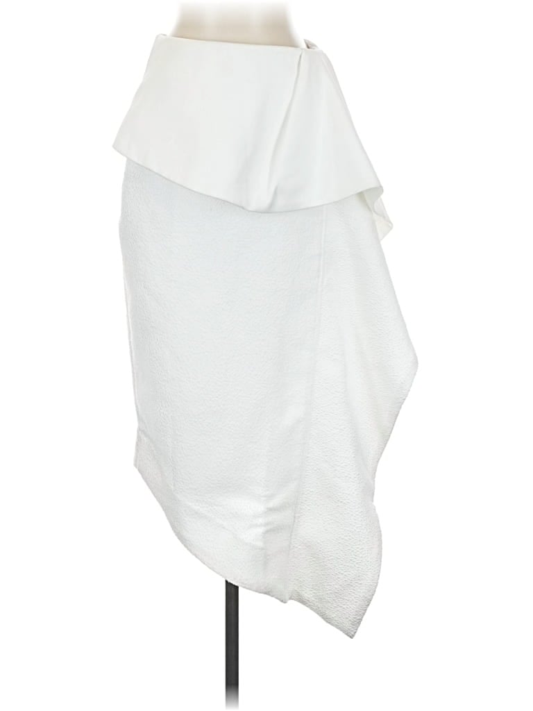 Pre-owned Keepsake Formal Skirt In White
