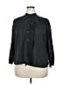 Merci Black 3/4 Sleeve Blouse Size 3X (estimated) - photo 1