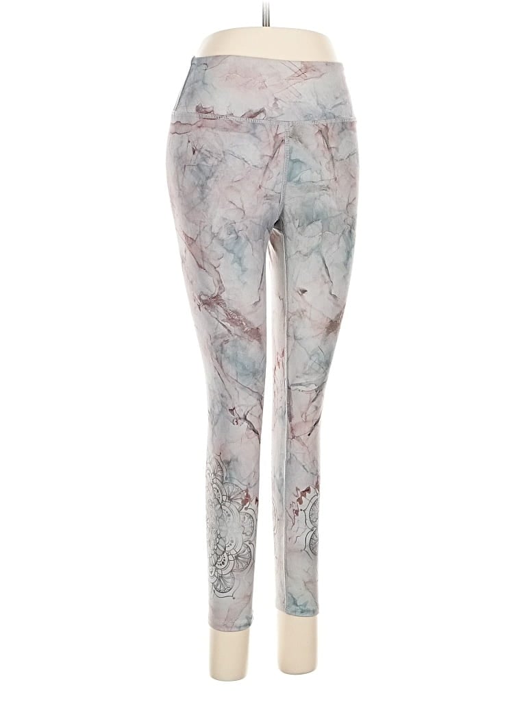 Pre-owned Assorted Brands Active Pants In Silver