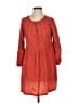 Old Navy 100% Rayon Paisley Red Casual Dress Size XS - photo 1