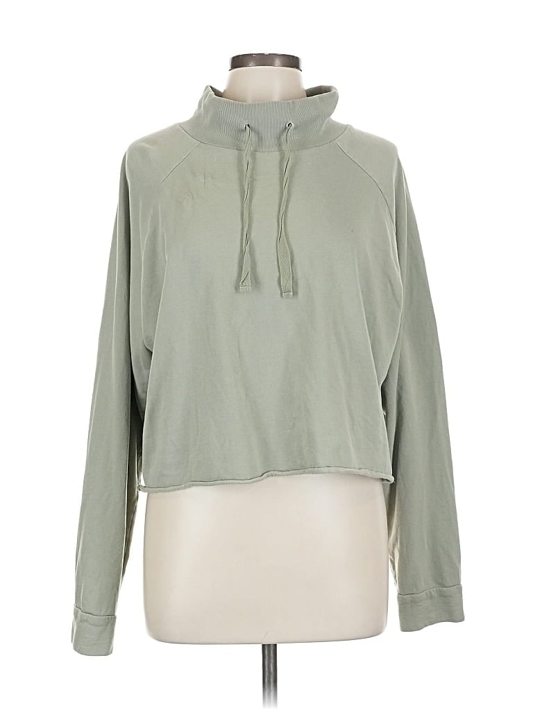Pre-owned Wvn Sweatshirt In Green