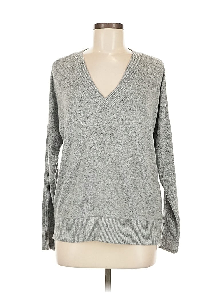 Pre-owned Buffalo By David Bitton Pullover Sweater In Gray