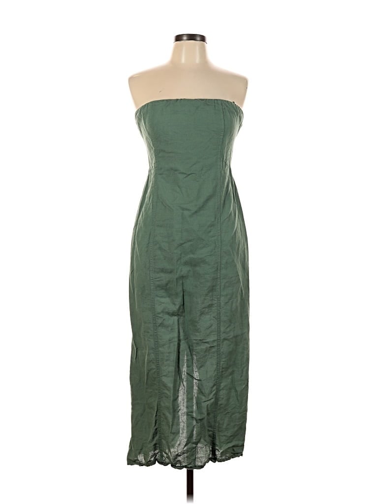 Pre-owned Zara Cocktail Dress In Green