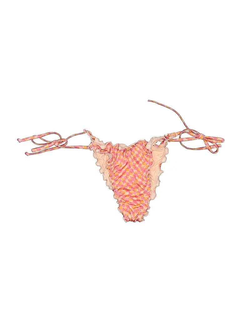 Pre-owned L*space Swimsuit Bottoms In Pink