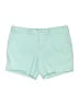 Eddie Bauer Solid Teal Shorts Size 16 - photo 1