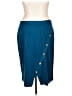 Bold Elements Teal Casual Skirt Size 2X - photo 1
