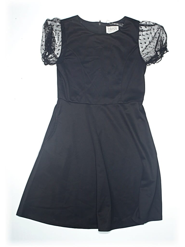 Pre-owned Blush By Us Angels Kids' Dress In Black