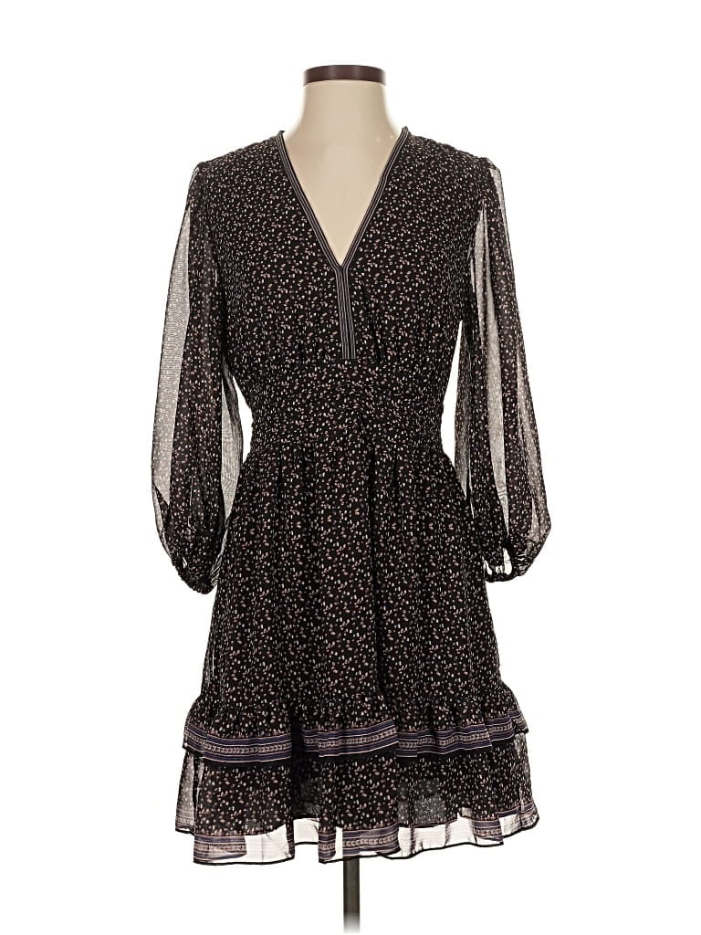 Pre-owned Max Studio Casual Dress In Brown