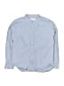 Zara Blue Long Sleeve Button-Down Shirt Size 7 - photo 1