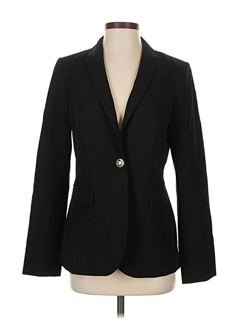 Pre-owned Tommy Hilfiger Blazer Jacket In Black