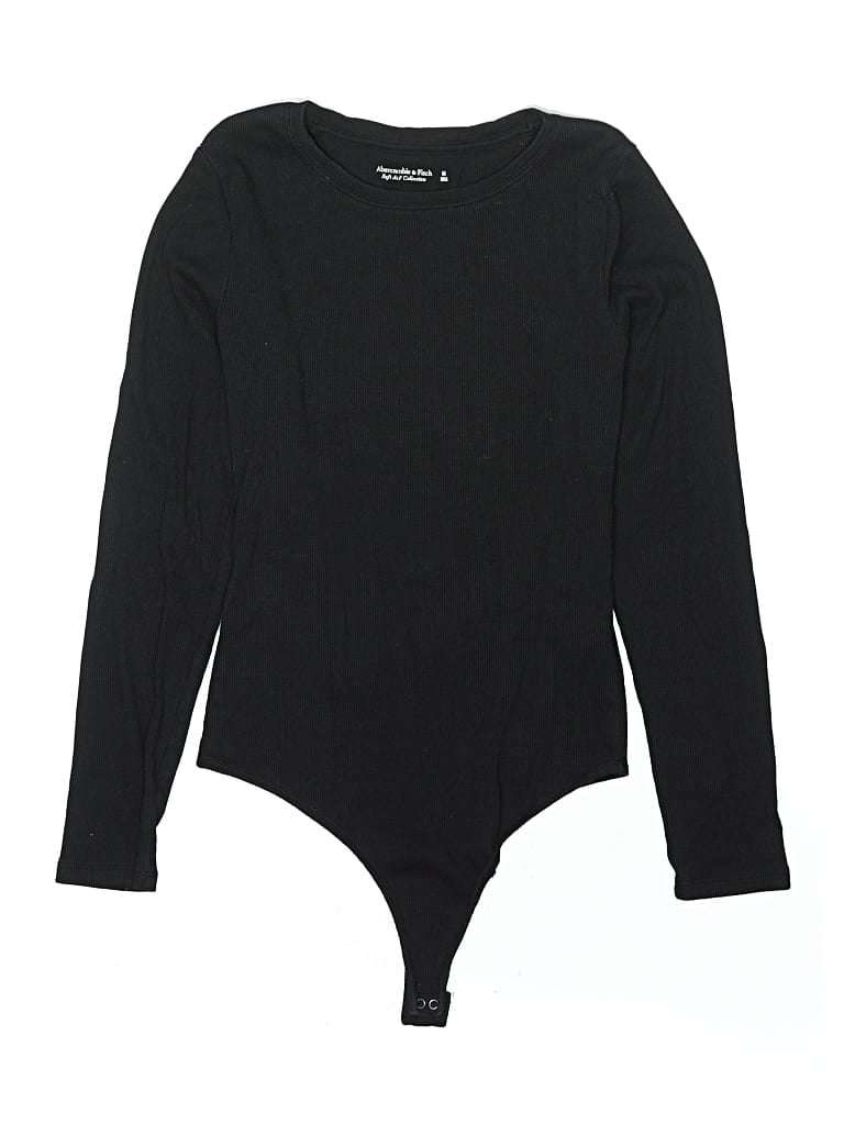 Pre-owned Abercrombie & Fitch Bodysuit In Black