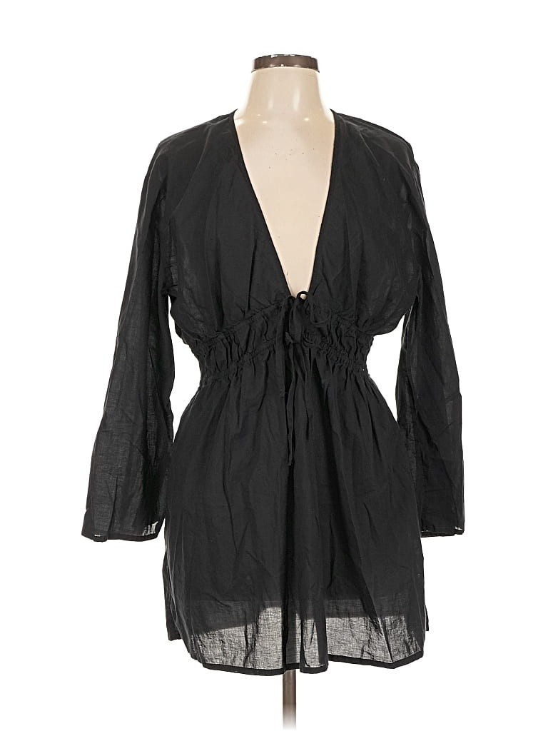 Pre-owned Free Assembly Casual Dress In Black