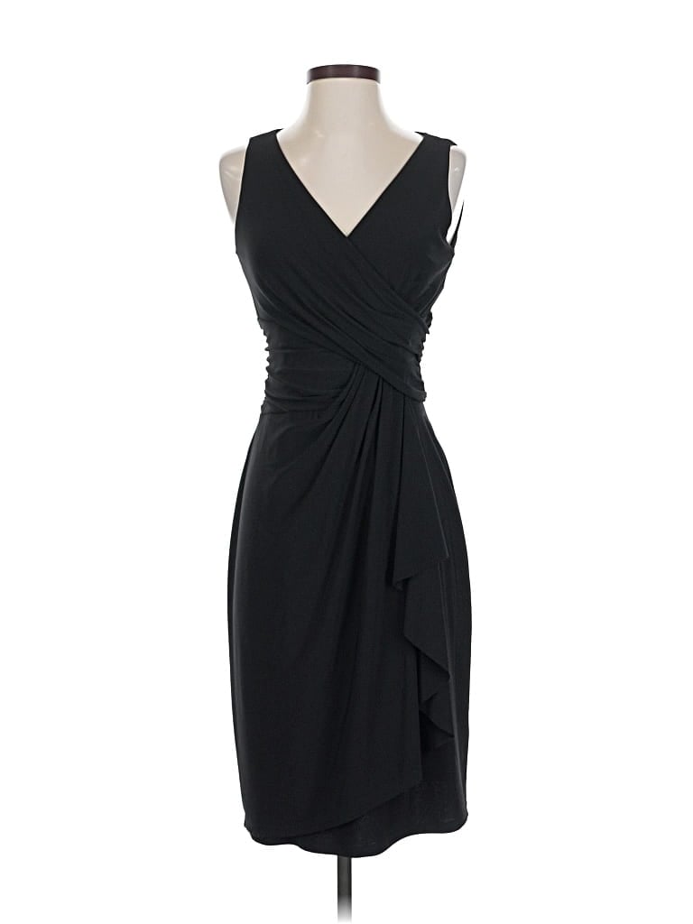 Pre-owned Chaps Cocktail Dress In Black