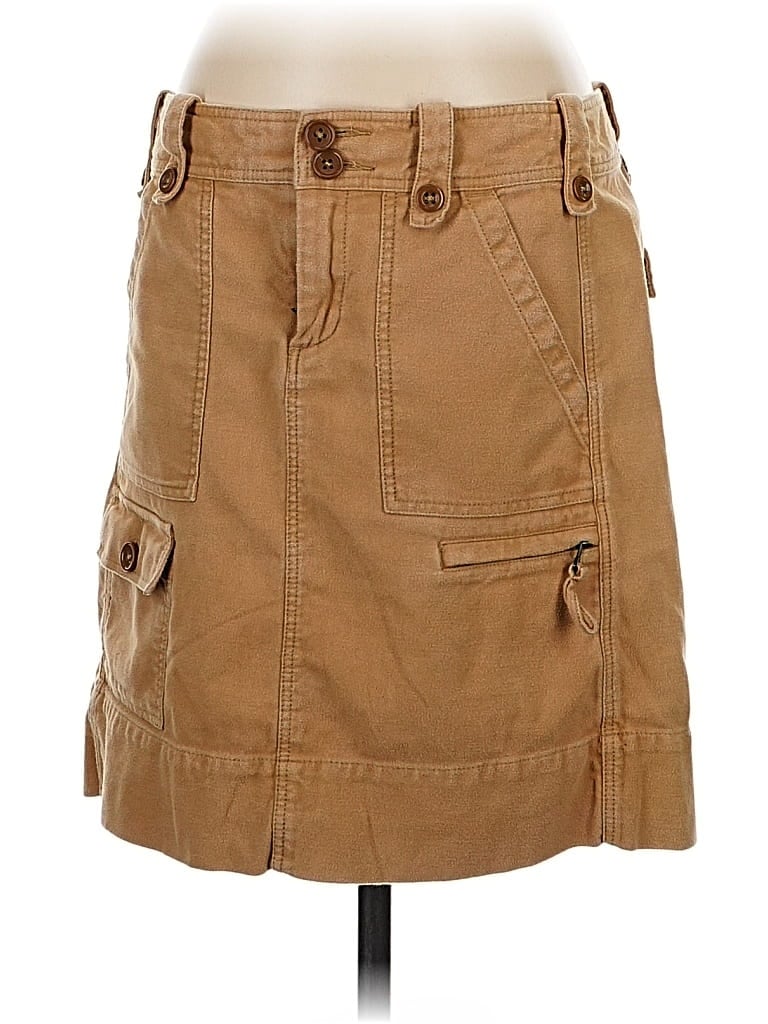 Pre-owned Assorted Brands Casual Skirt In Brown