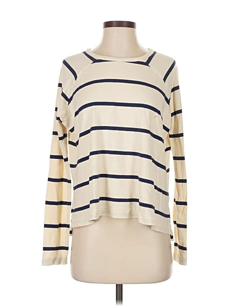 Pre-owned Rag & Bone Long Sleeve T-shirt In White