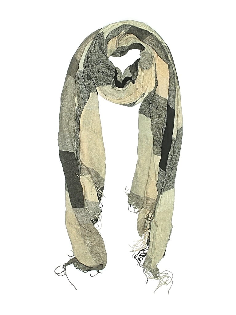 Pre-owned Unbranded Scarf In Gray