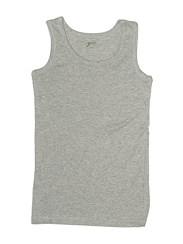 Pre-owned Unbranded Kids' Sleeveless T-shirt In Gray
