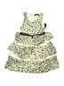 Assorted Brands Animal Print Ivory Dress Size 6 - photo 1