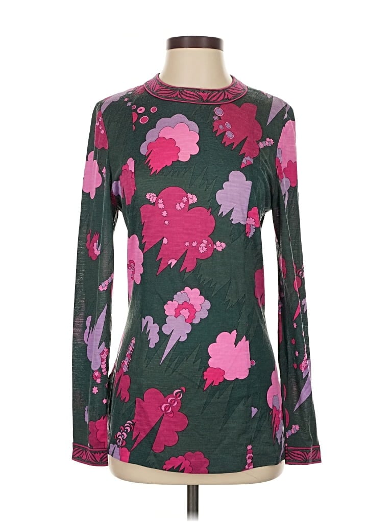 Pre-owned Averardo Bessi Long Sleeve T-shirt In Purple