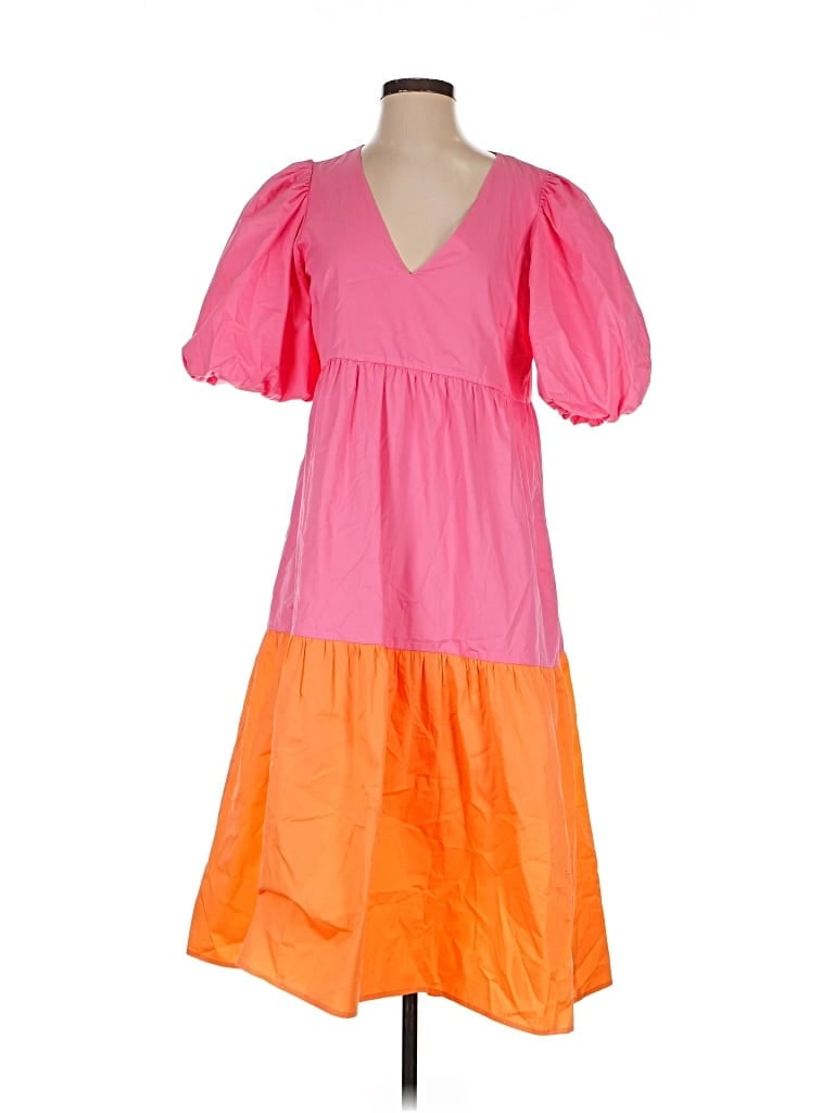 CROSBY Pre-owned Casual Dress In Orange