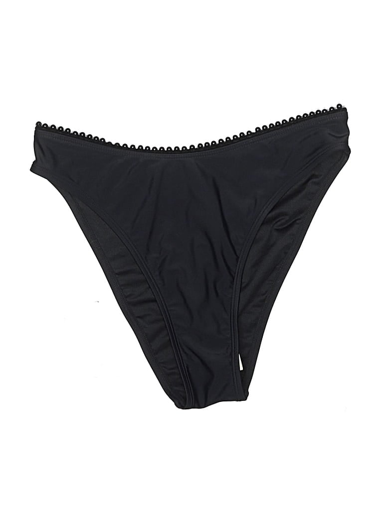 Pre-owned Cupshe Swimsuit Bottoms In Black