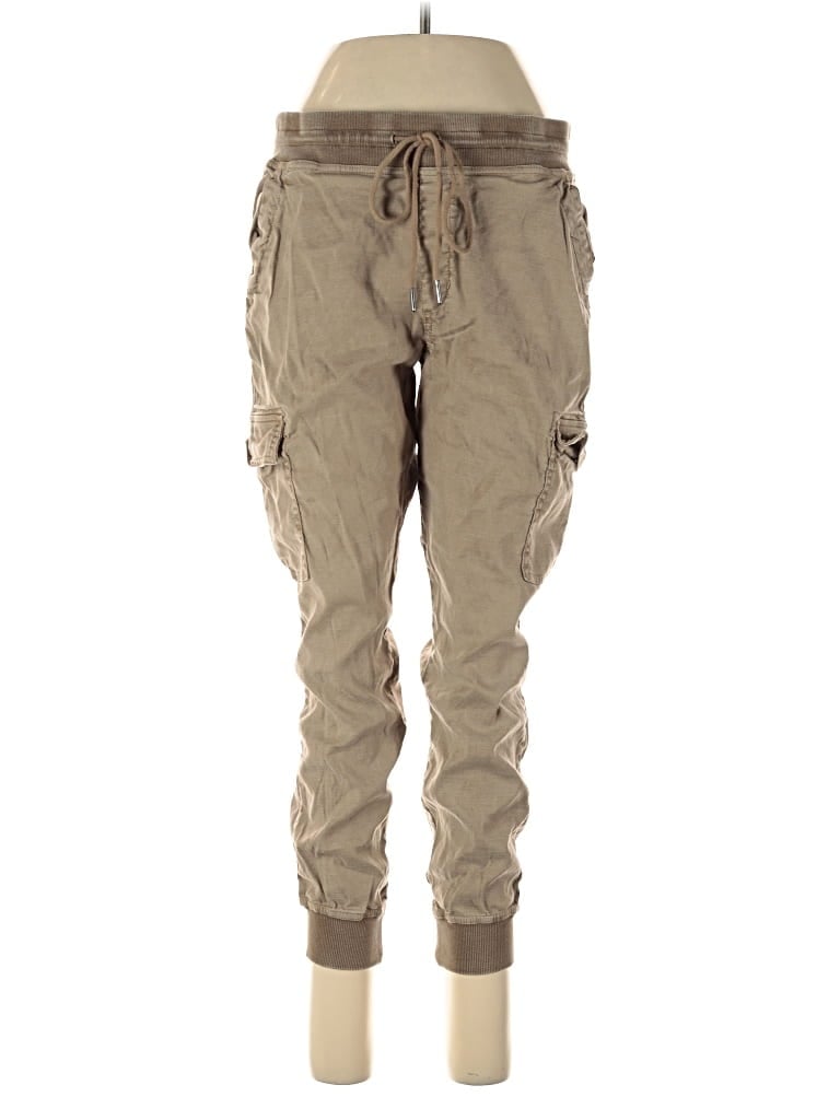 Pre-owned Level 99 Linen Pants In Brown