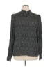 Sanctuary 100% Rayon Polka Dots Black Long Sleeve Blouse Size XL - photo 1