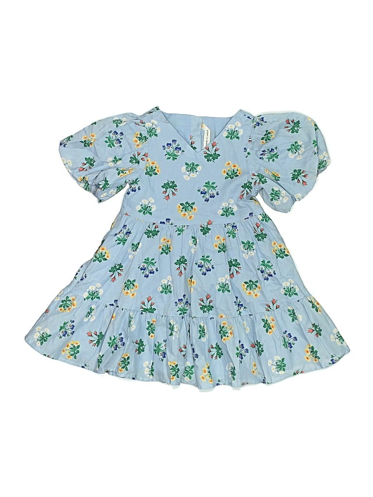 Pre-owned Janie And Jack Kids' Dress In Blue