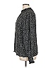 Sanctuary 100% Rayon Polka Dots Black Long Sleeve Blouse Size XL - photo 5