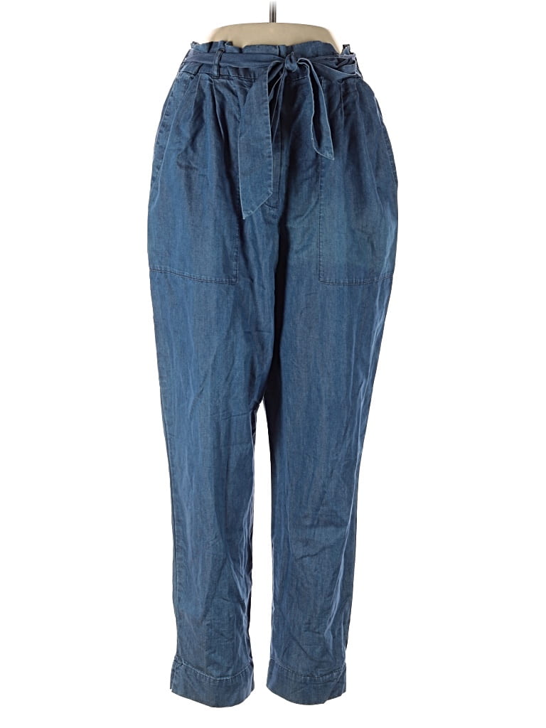 Pre-owned French Connection Casual Pants In Blue