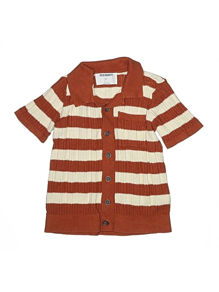 Pre-owned Old Navy Kids' Sweater Vest In Brown