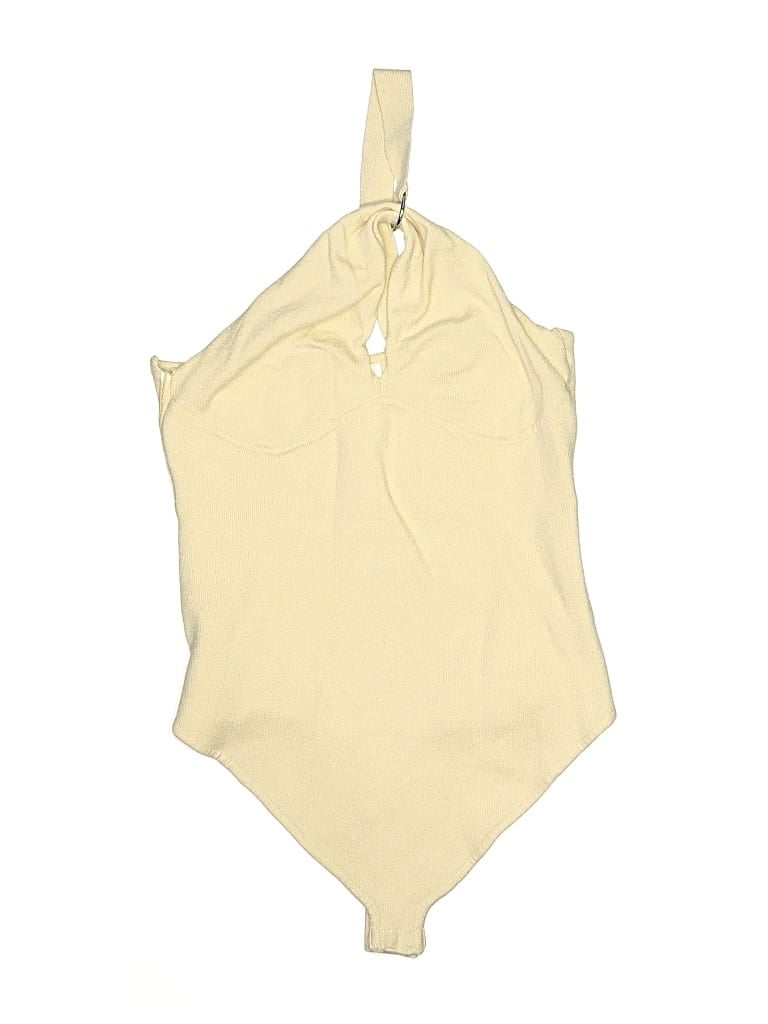 Pre-owned Le Lis Bodysuit In Yellow