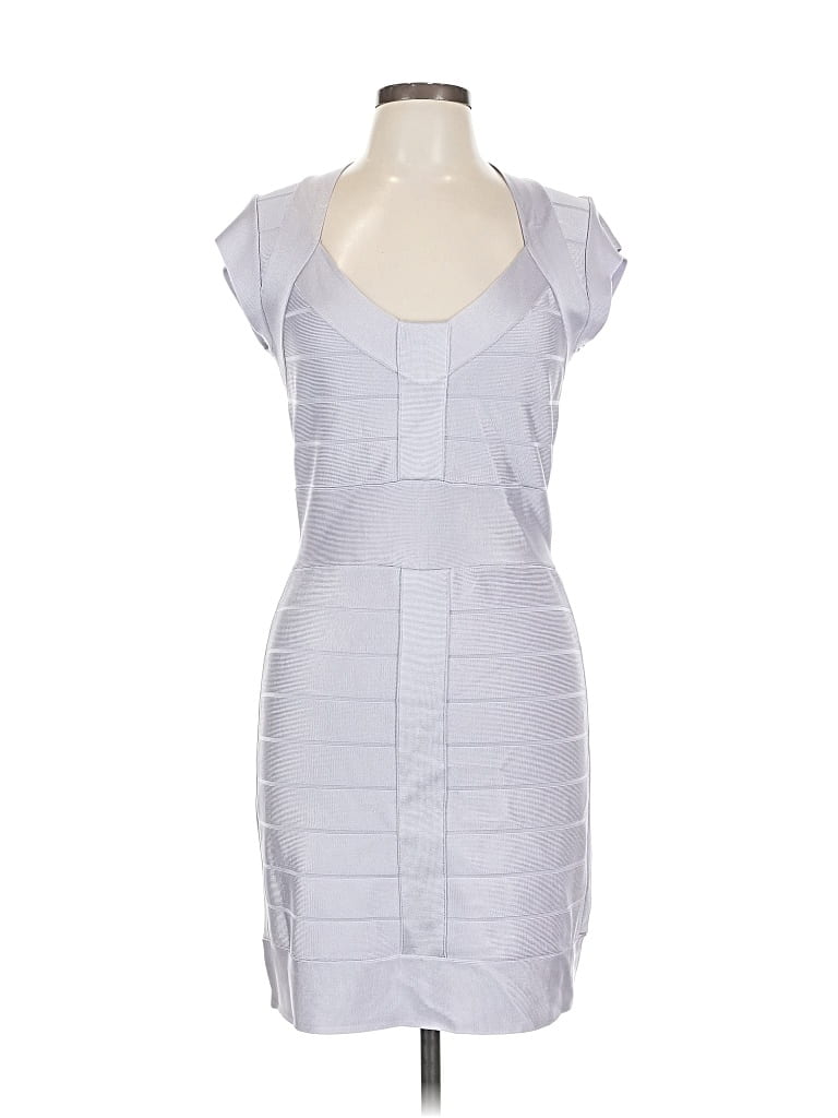 Pre-owned French Connection Cocktail Dress In Gray
