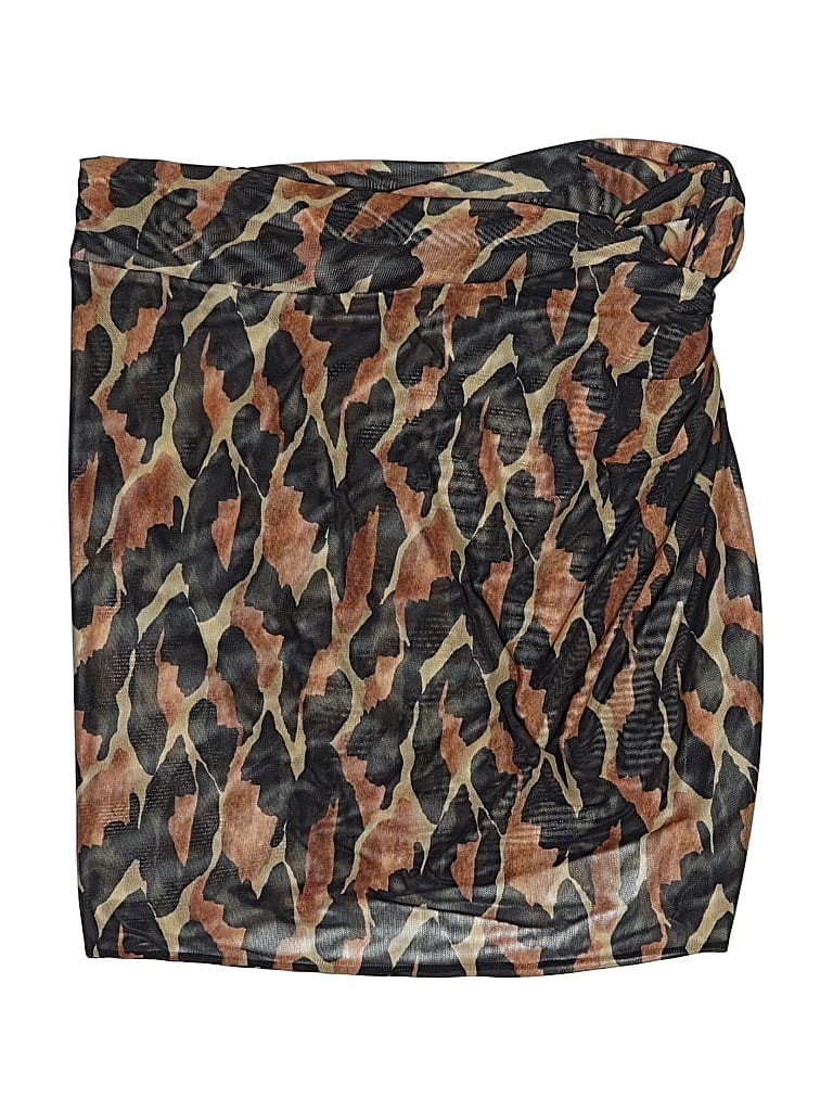 Pre-owned Vix By Paula Hermanny Swimsuit Cover Up In Brown