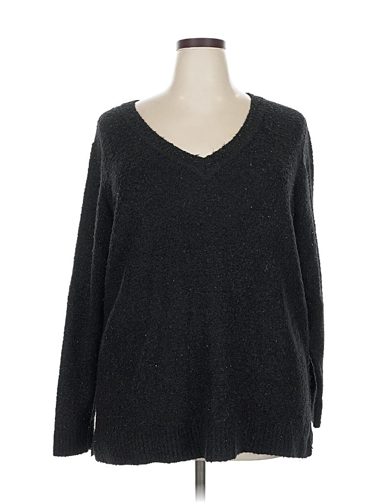 Pre-owned Calvin Klein Pullover Sweater In Black
