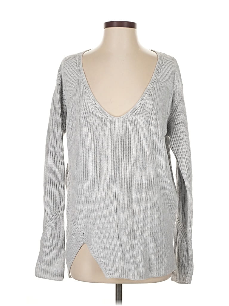 Pre-owned Cabi Pullover Sweater In Gray